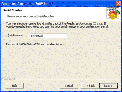 peachtree complete accounting 2013 serial number